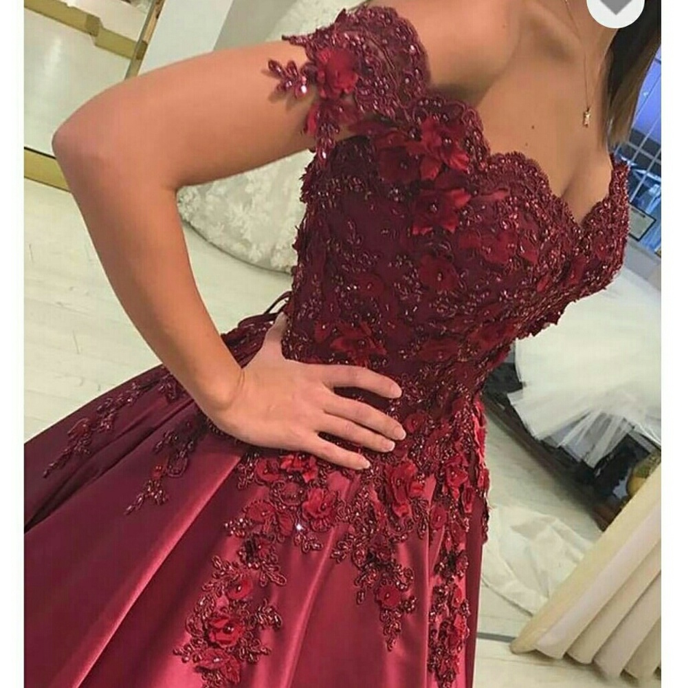 Red prom dress